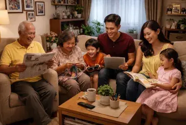 typical filipino family