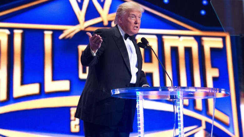 Trump is a WWE Hall of Famer