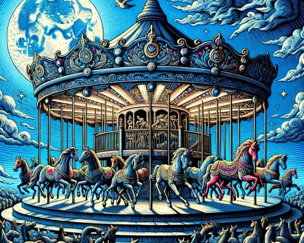 Carousels were once considered high art