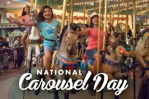Thereās a National Carousel Day (Yes, really!)
