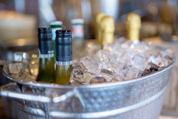 Which wine is typically served chilled?