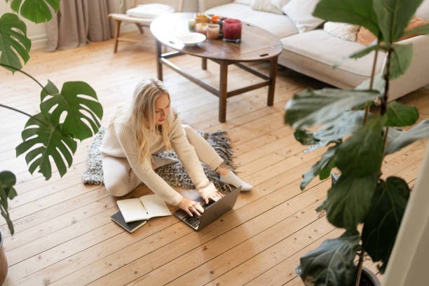 What is the most commonly used flooring material in the US?