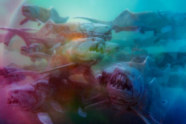 Which fish can inflate itself to look bigger when threatened?