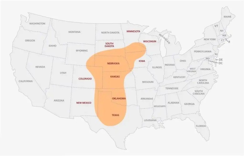 The U.S. Has a “Tornado Alley”