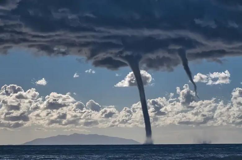 Waterspouts Are Tornadoes Over Water
