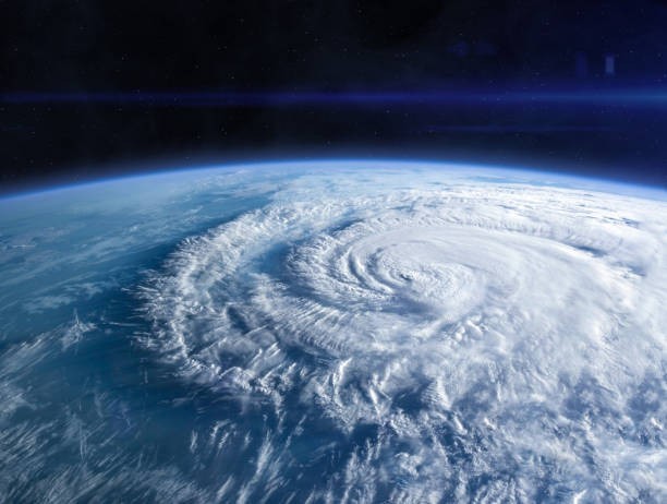 What’s the center of a hurricane called?
