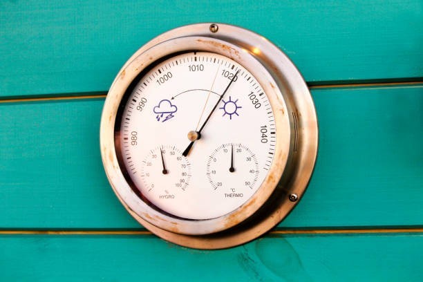 What does a barometer measure?