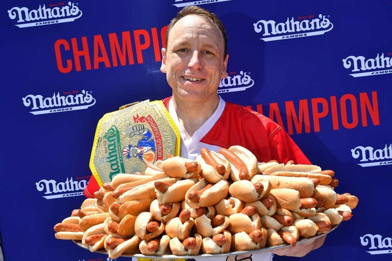 The world record for eating hot dogs is jaw-dropping.