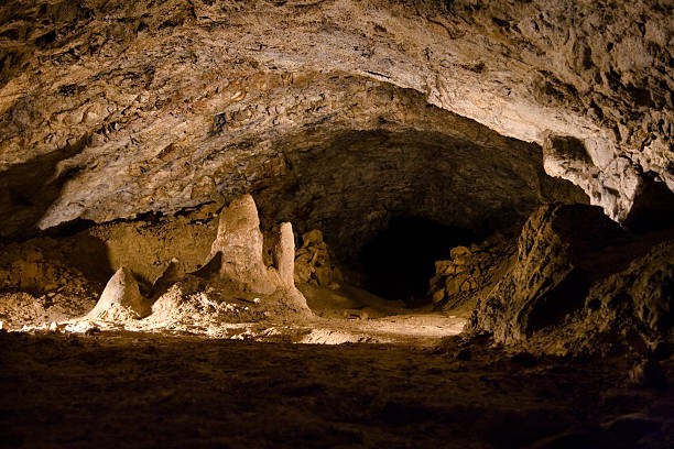 It’s aged in caves