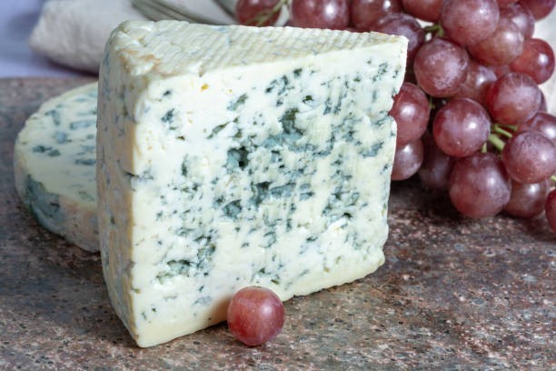 Those blue veins are edible mold