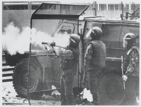 British soldiers opened fire on civilians