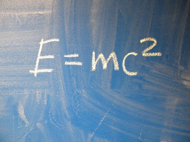 In physics, what does the “c” in E = mc² represent?